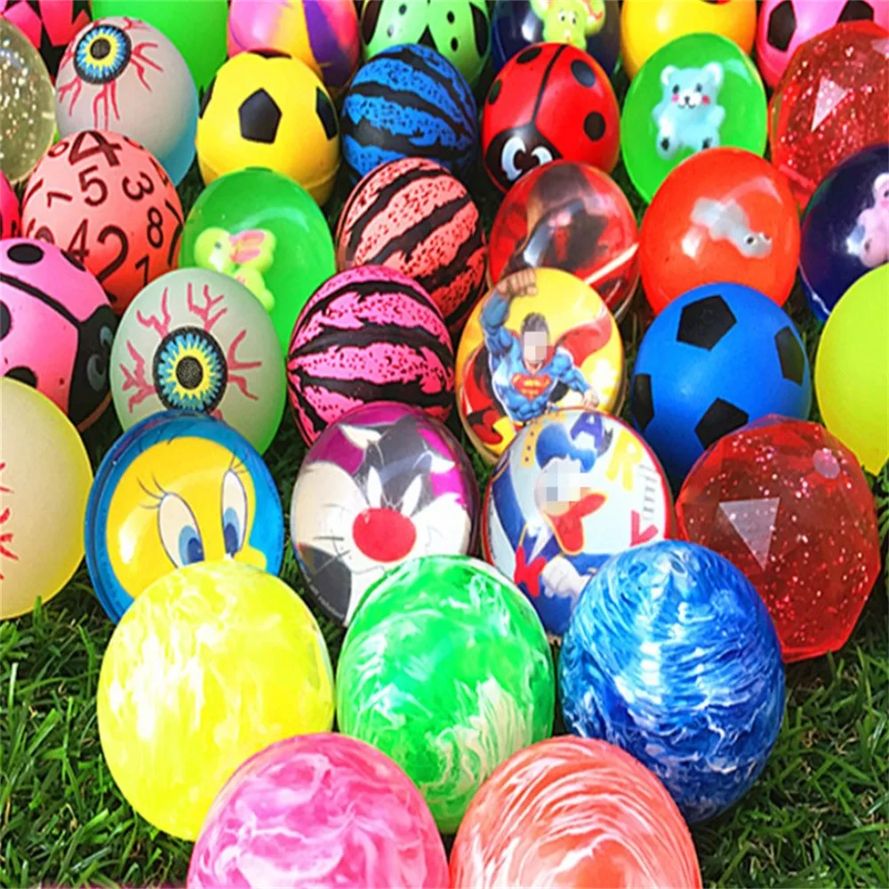 4.5cm High rubber Bouncing ball all kinds of styles Random mix for Children  gifts capsules toys| Alibaba.com