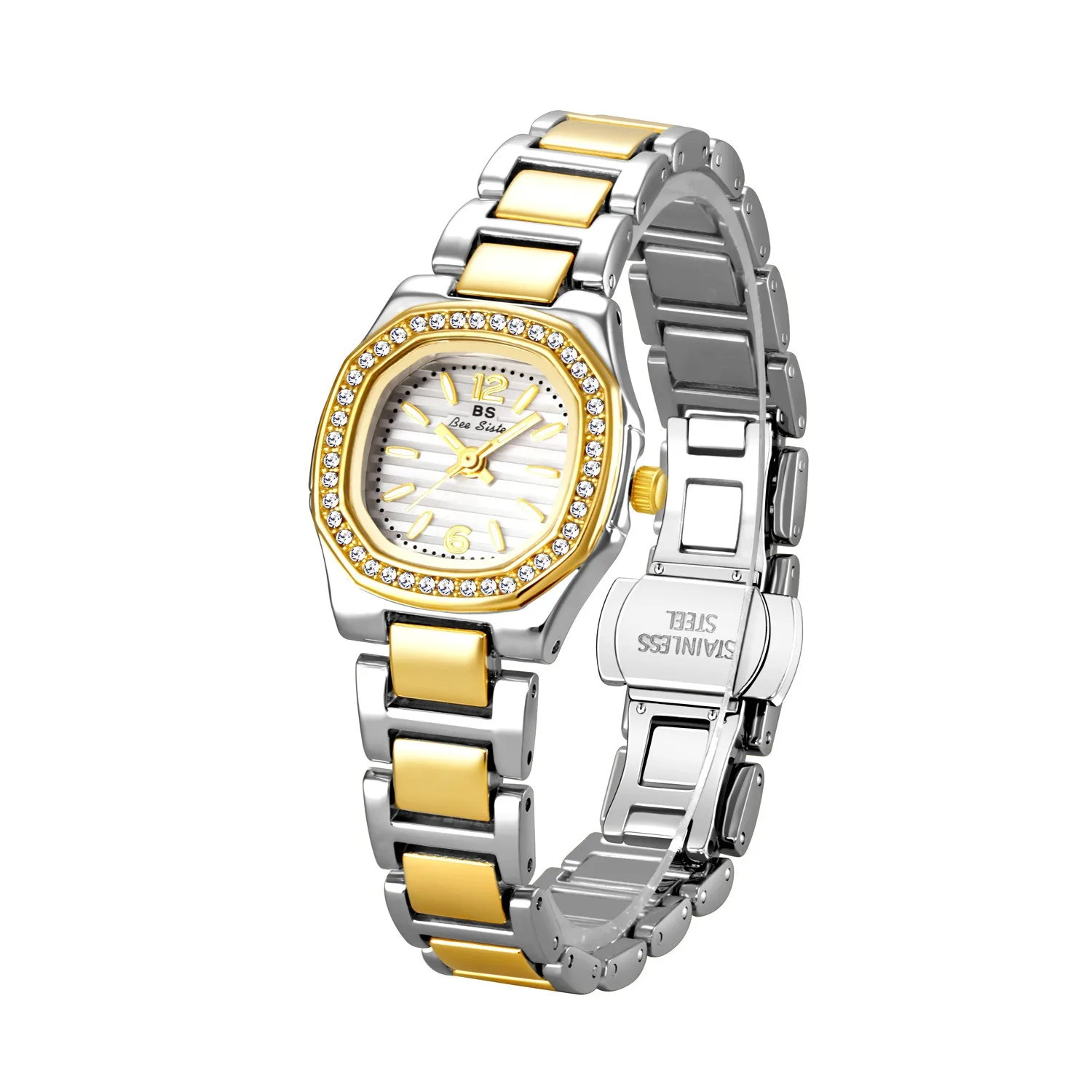 BS bee sister Fashion Women Watch Diamond Watch Top Brand Ladies Watches Casual Women Bracelet Wristwatches Relogio Feminino