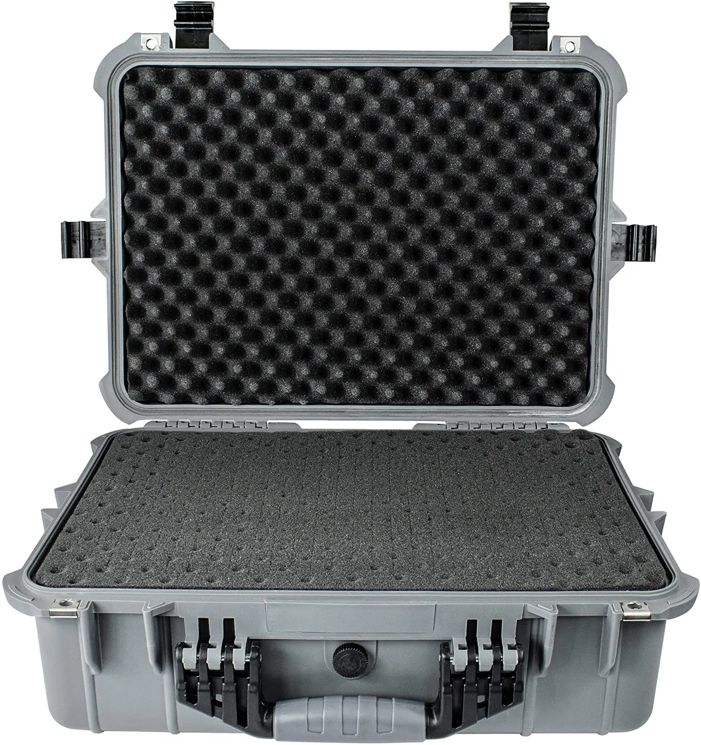 Plastic Portable case Box with Foam  Watch Suitcase