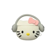 New Hello Kitty For Airpods 2nd Generation Case,Cute 3D Anime Bluetooth Earphone Cover For Airpods Pro 2 CaseFor Girls/Women