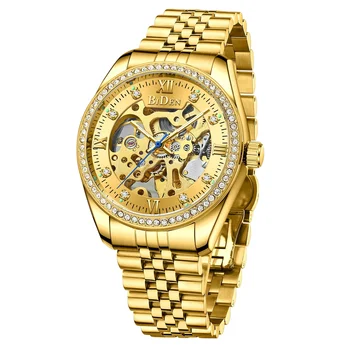 Biden 0312L Mechanical Watch Factory Wholesale Men's Fashion Business Watch  Waterproof Diamond Watch Men's