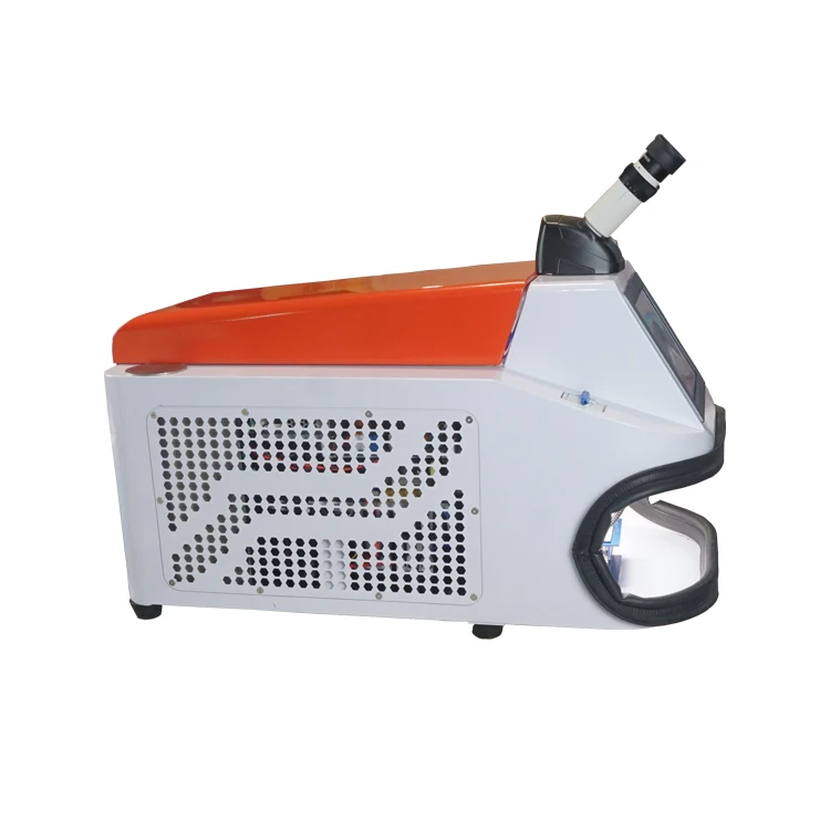 Compact Size Table Top Jewelry Welder for Gold Silver Steel Brass 150w Yag Laser Welding  Lcd Screen Microscope