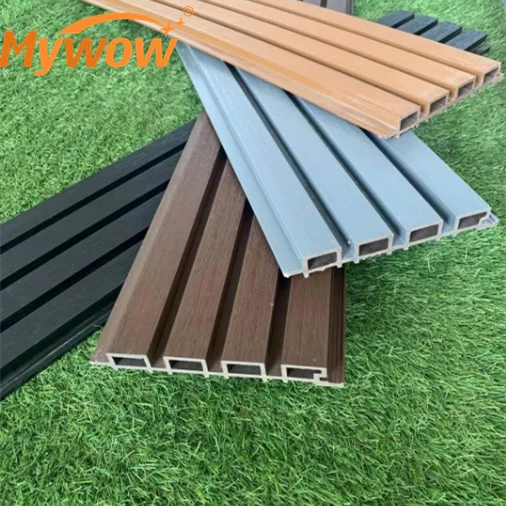 Modern 50x50 Outdoor WPC Wall Panels - Waterproof & Fireproof