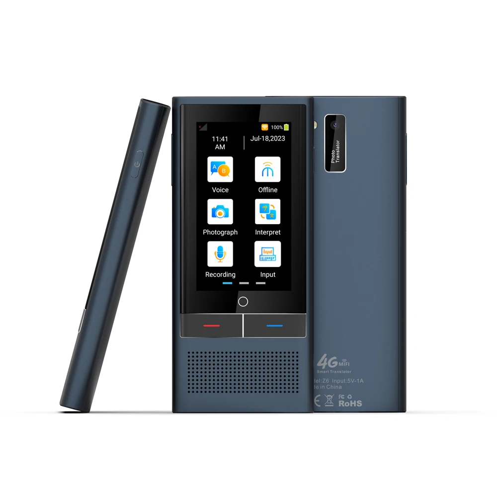 【新品】AI言語翻訳デバイス Amazon.co.jp: 言語翻訳デバイス、138言語のリアルタイム翻訳
