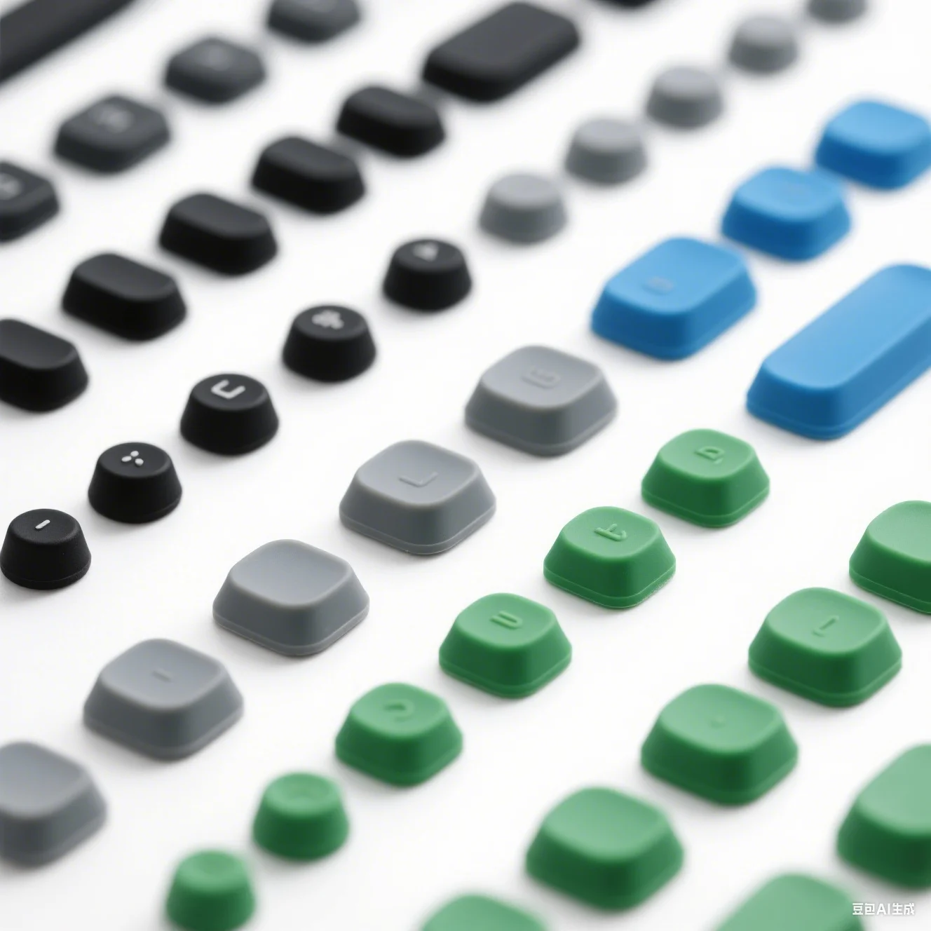 product multi device custom silicone buttons car infotainment systems office printers bathroom smart mirrors uv resistant soft touch-2