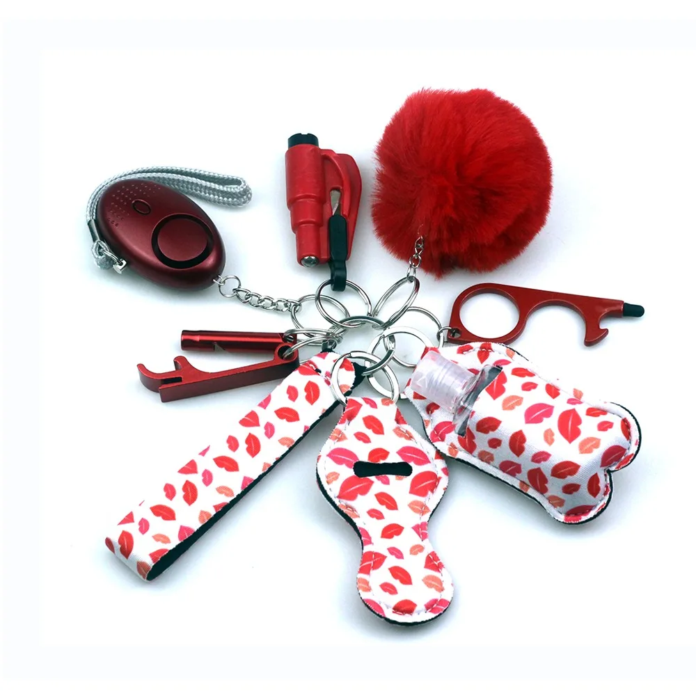 Luxury Tazer Safety Keychain Set Whole Self Defense Key Chain