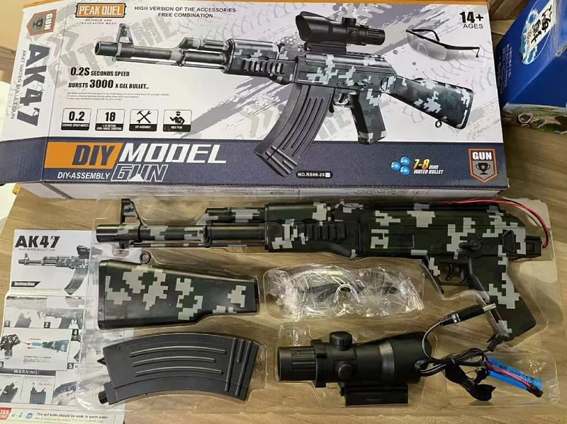 Splatter Gel Ball Blaster Gun M4 Mp5 M416 Uzi Glocks Gel Gun Splatrball Splat R Ball Gel Orby