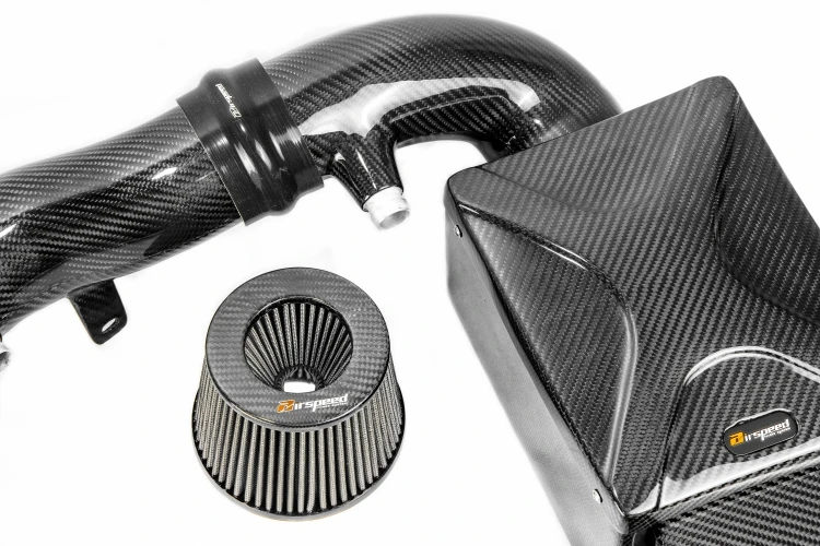 Custom Lightweight High Gloss Carbon Fiber Air Intake for M2 Competition