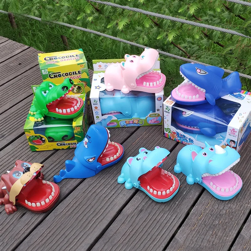 Krokodilbissspielzeug – Familienunterhaltungsspiel, Lustiges
