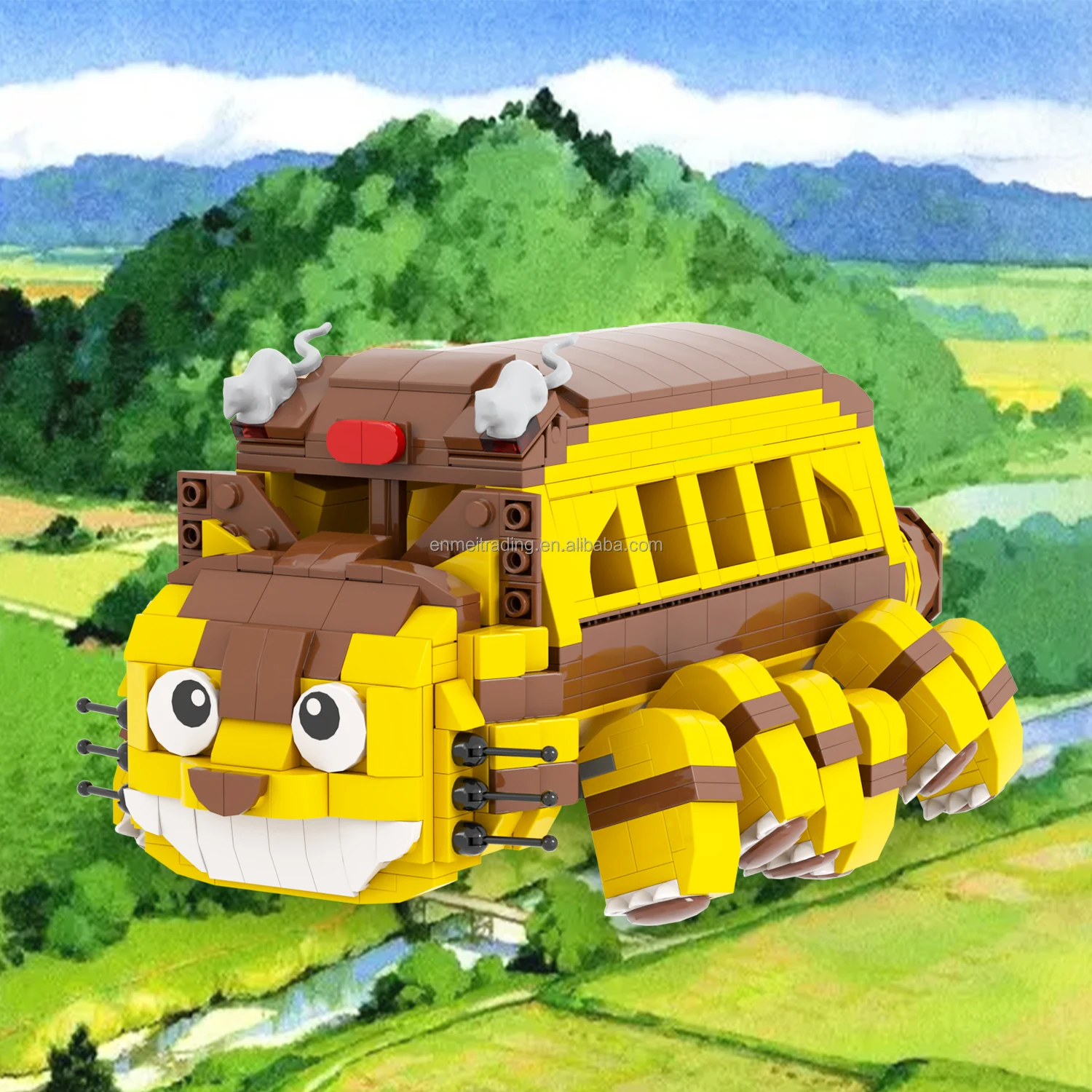 Building Blocks Totoro Lego Set Lego Totoro Moc My Neighbor Totoro - Main Image