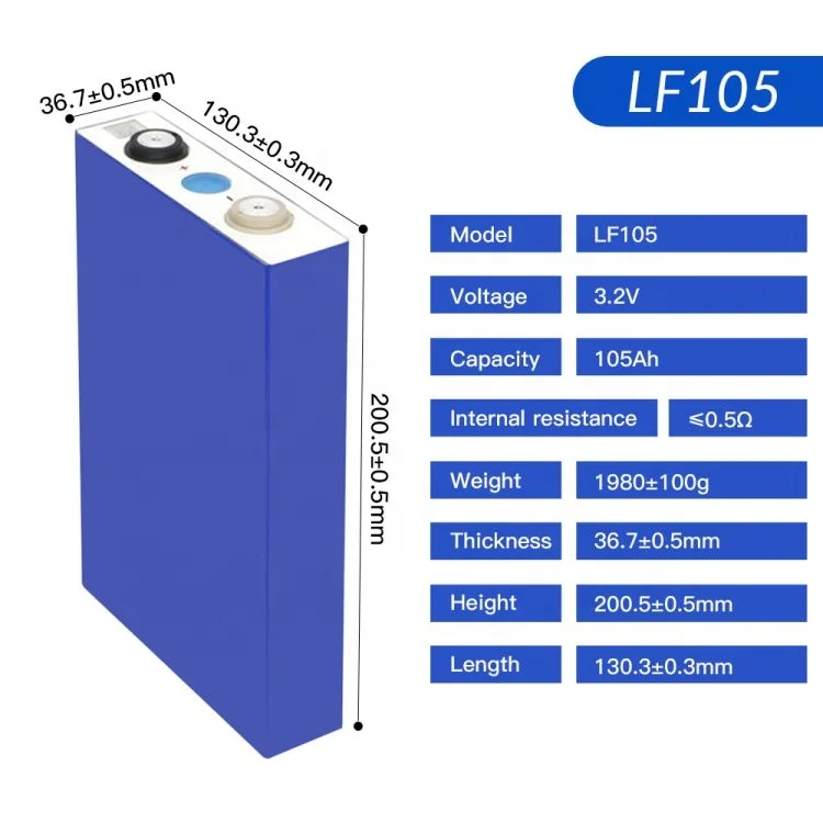 3.2v 105ah Lifepo4 Battery Cell Grade A Lf105 Lithium Ion Lf105ah Eu ...