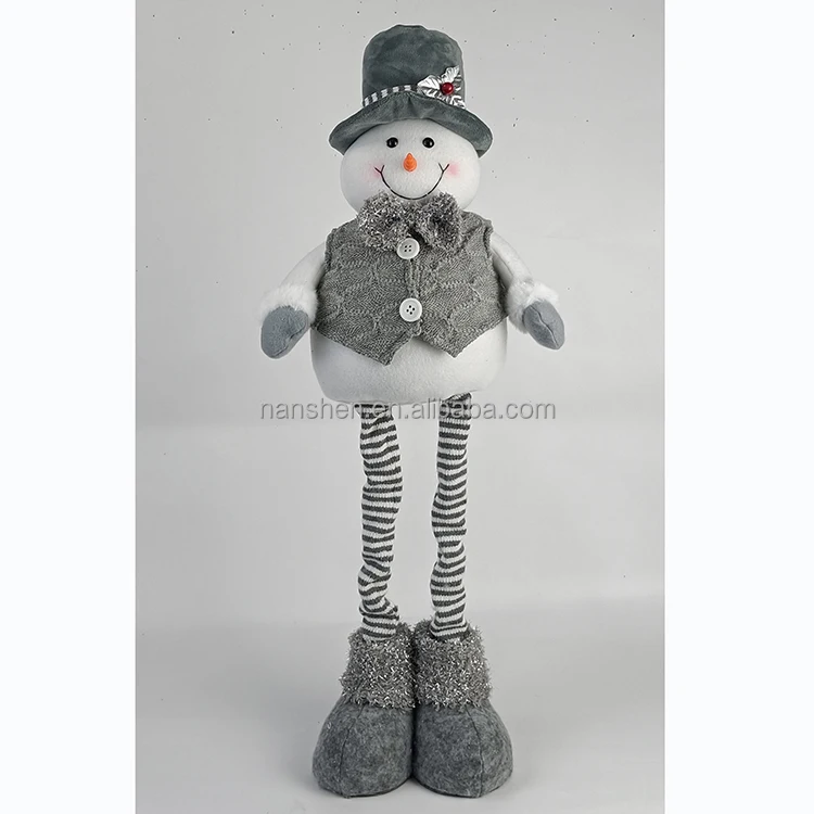 Décorations De Noël En Forme De Bonhomme De Neige, 19 Pouces, Décorations De Noël, Poupées En Peluche(bonhomme De Neige) - Maison