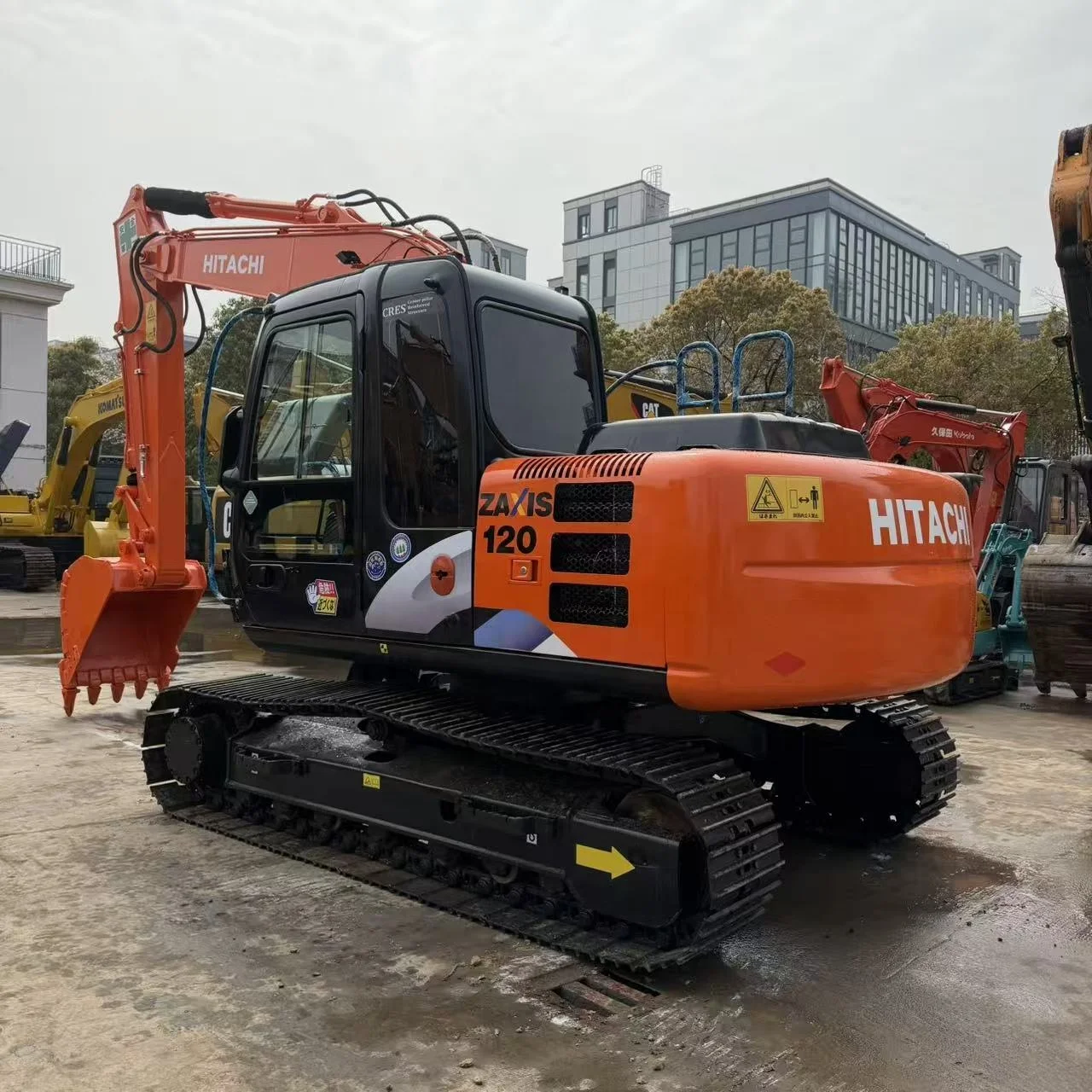 Original Japan Good Condition Second Hand Hitachi ZX120 Excavator