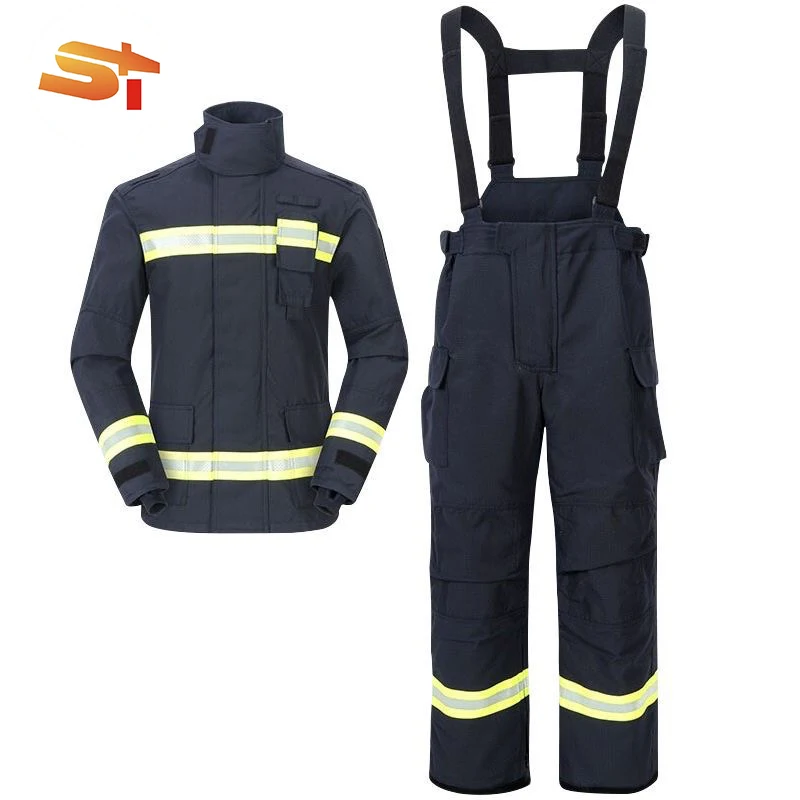 Set Resistant Fireman Used Protective Men Bristol Insulation Order Proximity 469 Show Suit Scba Workers Fire Suit Firefighter