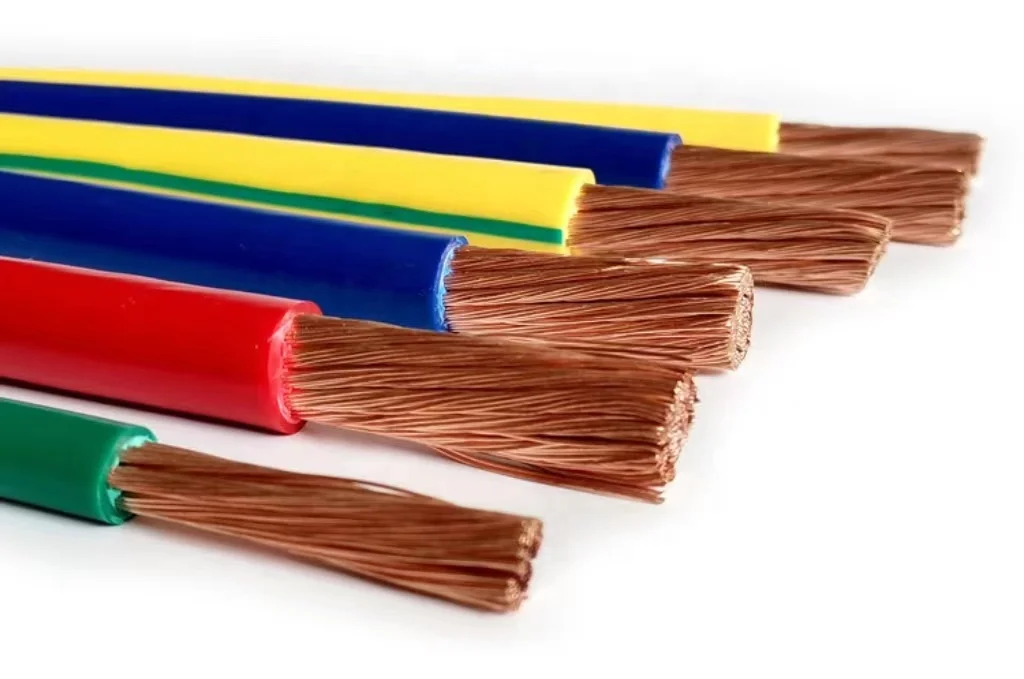 Maison C&acirc;blage B&acirc;timent Bv Bvr Fil &Eacute;lectrique C&acirc;ble Isolation Cuivre Monoconducteur Pvc 1.5mm 2.5mm 4mm 6mm