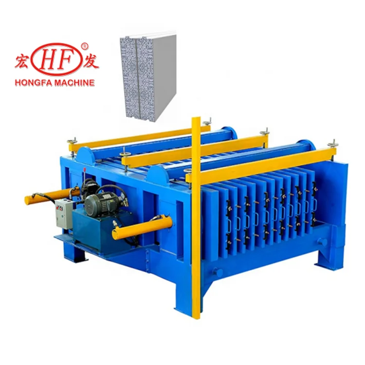 Australian Standard Green Building Material Automatic Eps Cement Foaming EPS Polystyrene Shape Molding  Production Line Villa