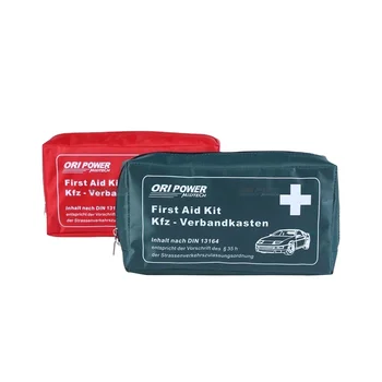 OP DIN13164 Nylon portable first aid bag for car emergency medical bag outdoor travel survival kit