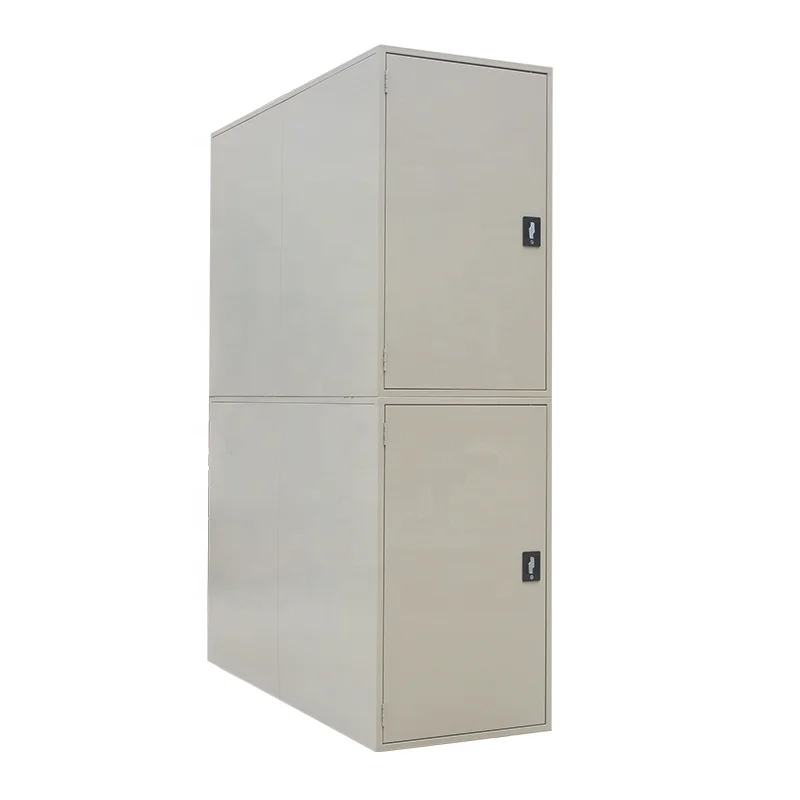 Контейнеры для хранения велосипедов на открытом воздухе, двухуровневый велосипедный шкафчик