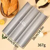 Medium 3-slot baguette - silver