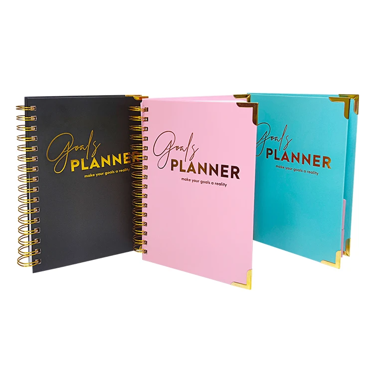 2022 2023 Custom Pink Planner Printing Monthly Weekly Daily Planners Buy Planner,Custom