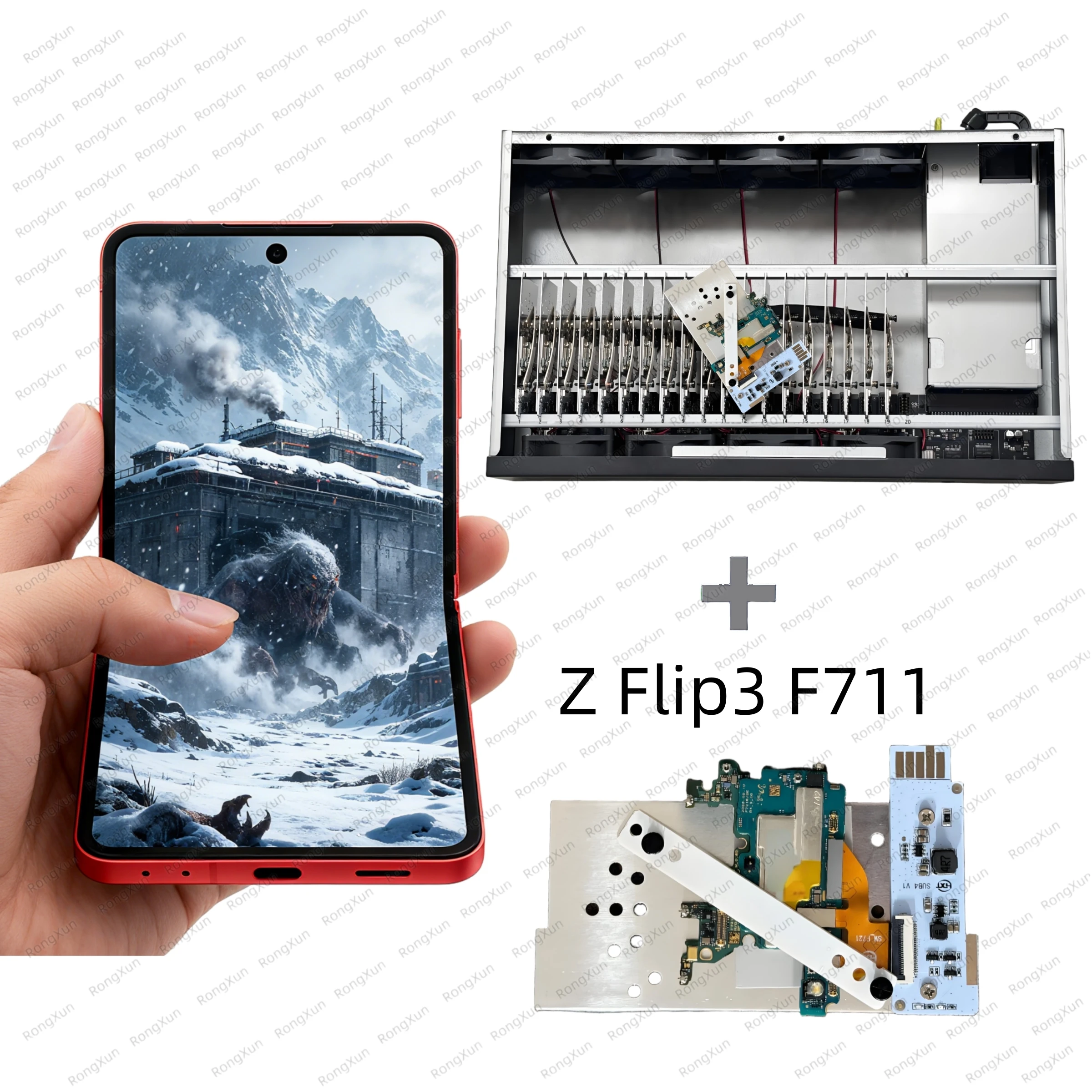 Phone Motherboard Chassis - Samsung S9+ Farm Box System