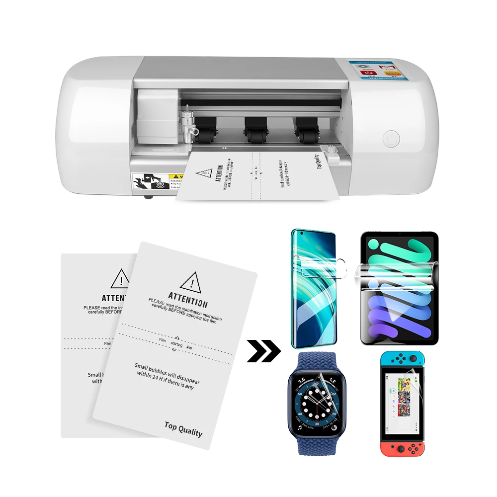 High-Precision Cutter Supports All Models Phone TPU Hydrogel Protector Film Cutting Machine