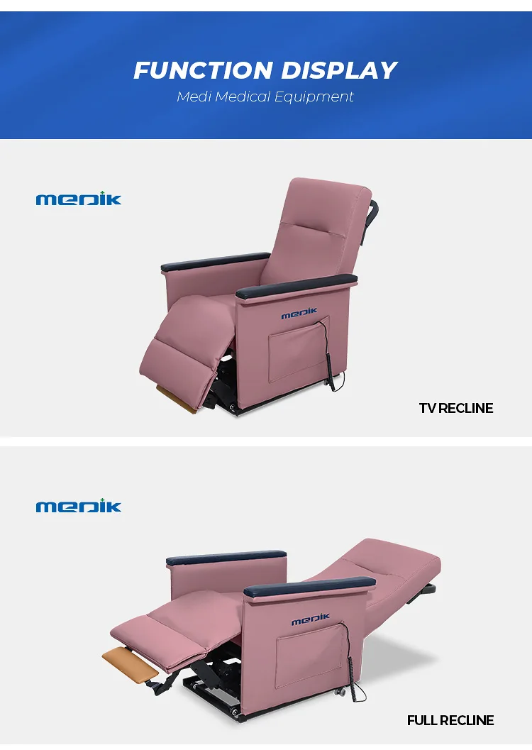 Electric Reclining Medical Hospital Power Lift Up And Tilt Assist Chair