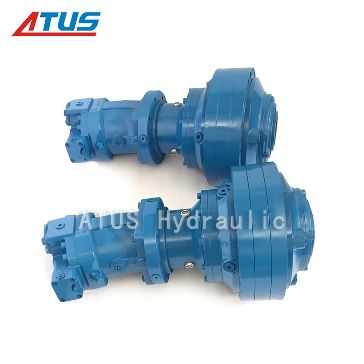 Rotary drilling rig gearbox ED series ED2150 ED2250 hydraulic transmission assembly A6VM manufacture