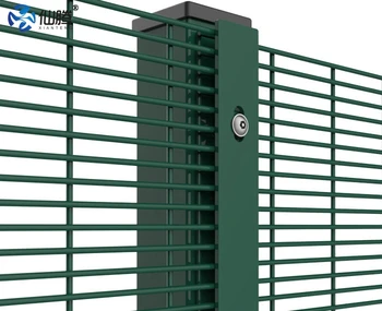 China custom prison 358 high security fence Waterproof plastic metal anti-climb 358 security fence