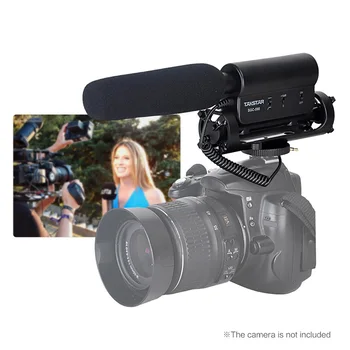 Takstar SGC-598 Condenser Photography Recording Interview Microphone for   Camera DSLR DV detail image