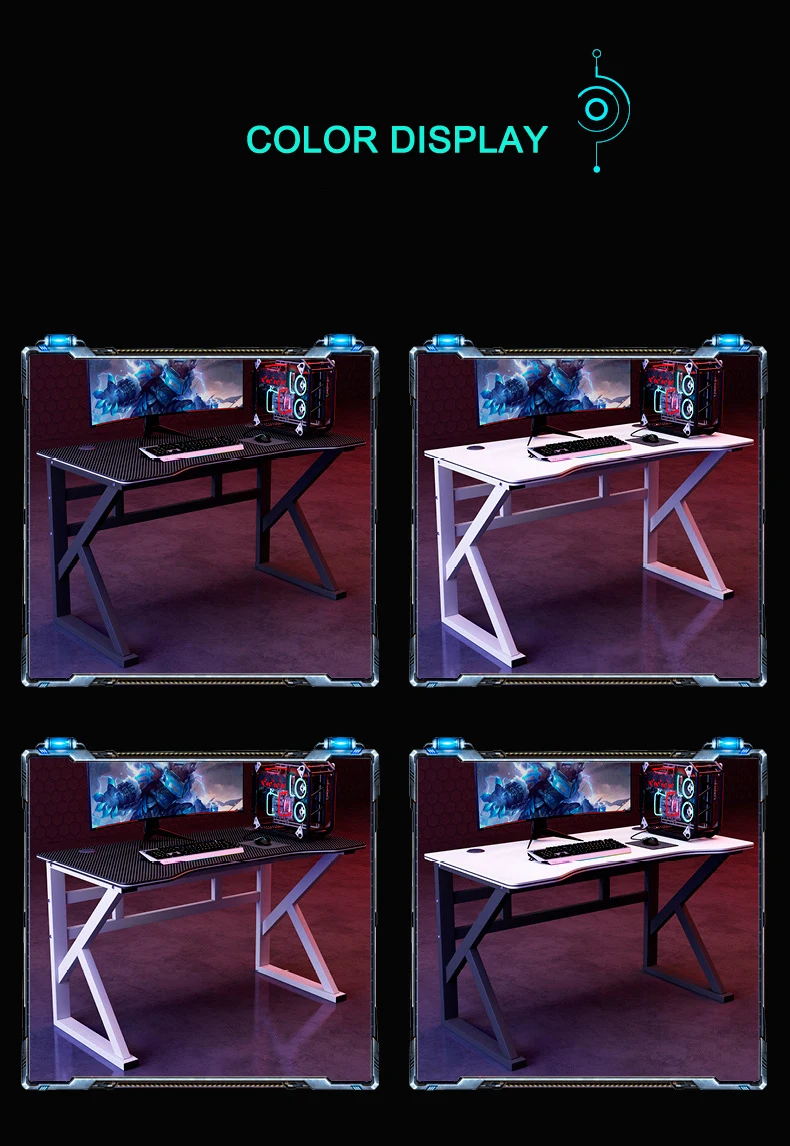 E-sport Racing Style Gamer Table Pc Computer Desktop Gaming Tables ...