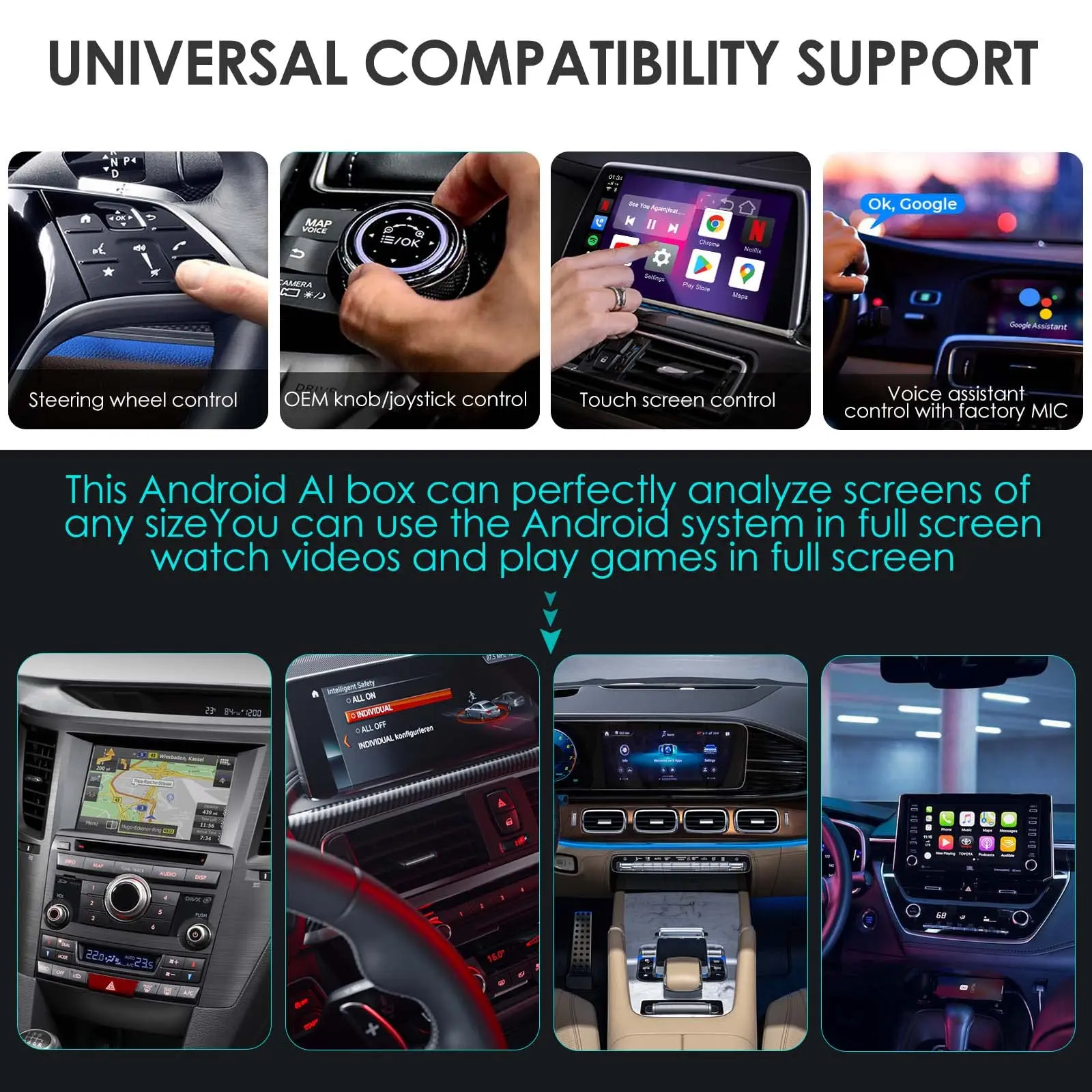 2023 Magic Box Carplay Android 13 Mini Multimedia Boxes Usb Wireless