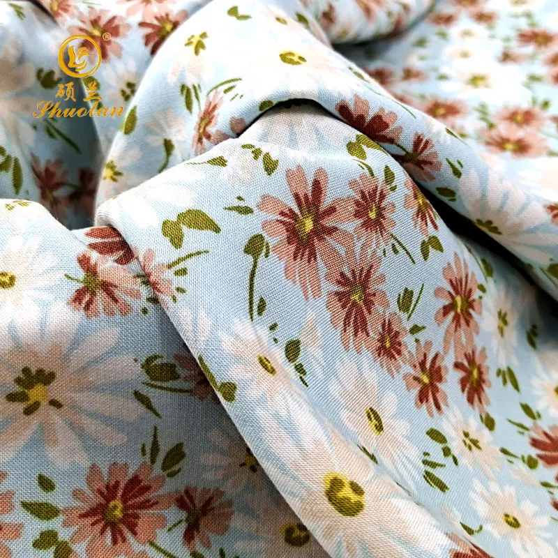 TR 100% вискозная тканая ткань из вискозы с принтом Хэбэй профессиональное обслуживание для одежды по лучшей цене
