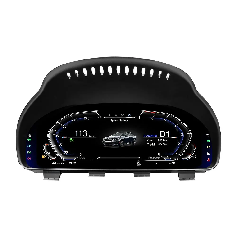 NaviHua Different Interface Car LCD Display Screen Auto Meter Digital Instrument Cluster for BMW F01 F10 F12 CIC NBT