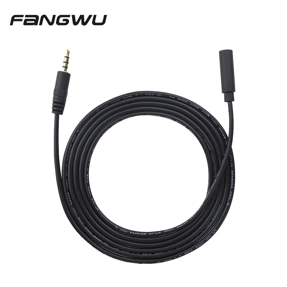 6 Meters 3.5mm Jack Microphone Extension Wire Cord Cable For Computer Mobile Phone Buy