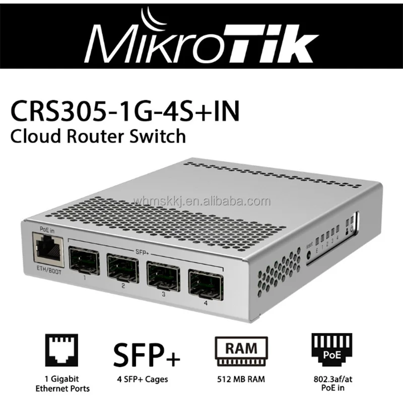 Mikrotik crs305-1g-4s+in. Mikrotik CRS 305. Mikrotik 10g Switch. CRS Mikrotik 10gb.