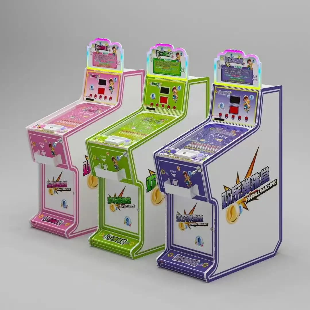 2025新しいコイン式アーケードピンボールマシン大理石射撃ピンボールマシンアーケードゲームセンター向けゲームアミューズメント