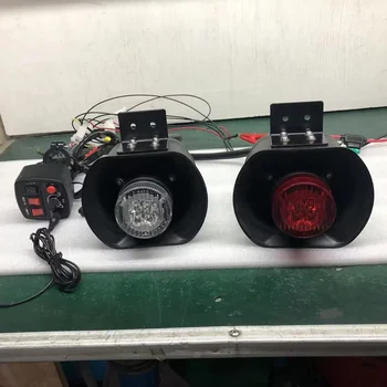 New Condition 12V Waterproof Super Sound Siren Horn Speaker Waterproof Alarm Horn for Trucks Motorcycles Car Light Accessories