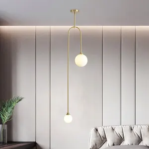 Modern Small Chandelier for Sitting Room Elegant Contracted Design at Head of Bed for Pendant Lights