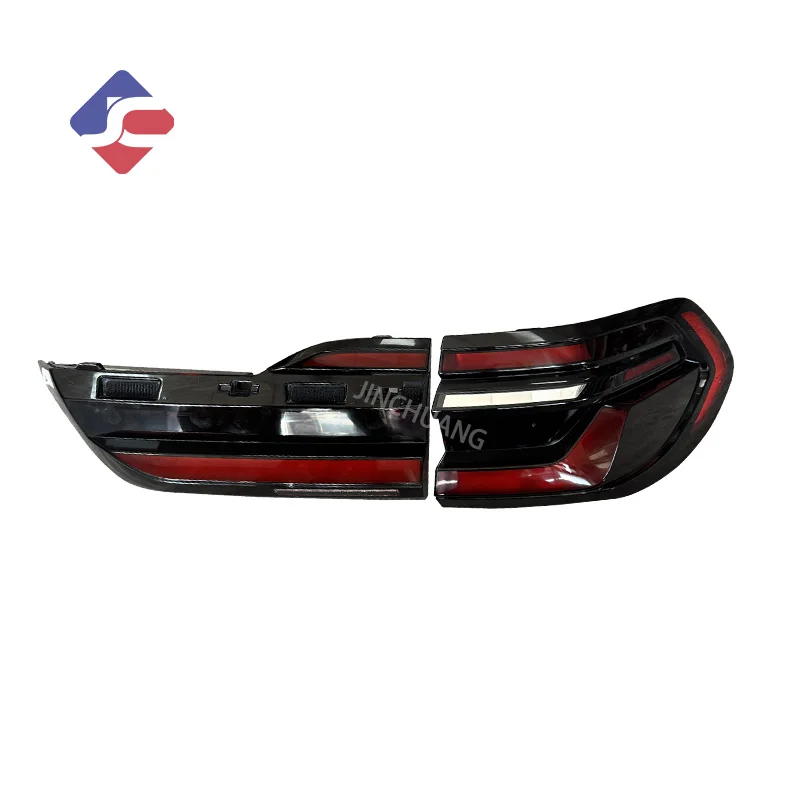 めるミート BMW OEM G07 LCI X7 2023+ Blackline Black Outer Taillight