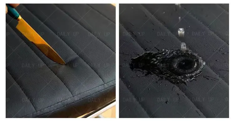 Stackable Faux Leather Office Chair With Thick Cushion Ergonomic Backrest Upholstered Computer Chair For Meeting Conference