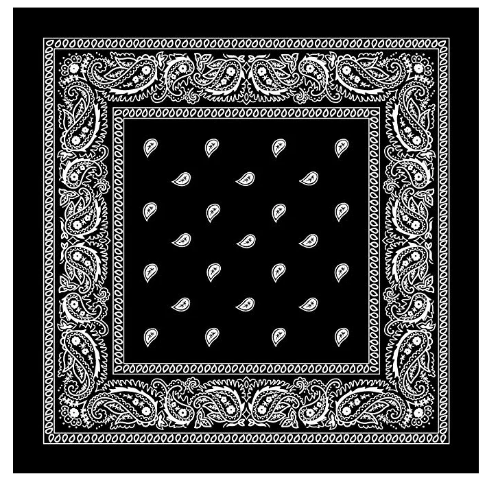 Skull Head Imprimé Bandana Pour Femmes Hommes Unisexe Party Bandanas
