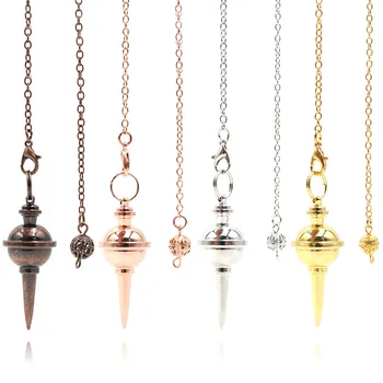 Copper Metal Pendulum for Dowsing Divination, Energy Work, Meditation, divine, Witchcraft, Pendulums Tool, Spiritual