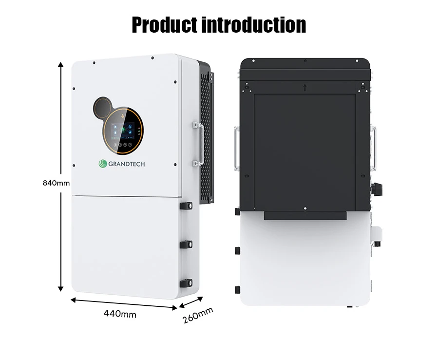 product grandtech 8kw 10kw 12kw ess hybrid inverter 48v split phase 24kw pv input parallel solar power system off grid inverter-7
