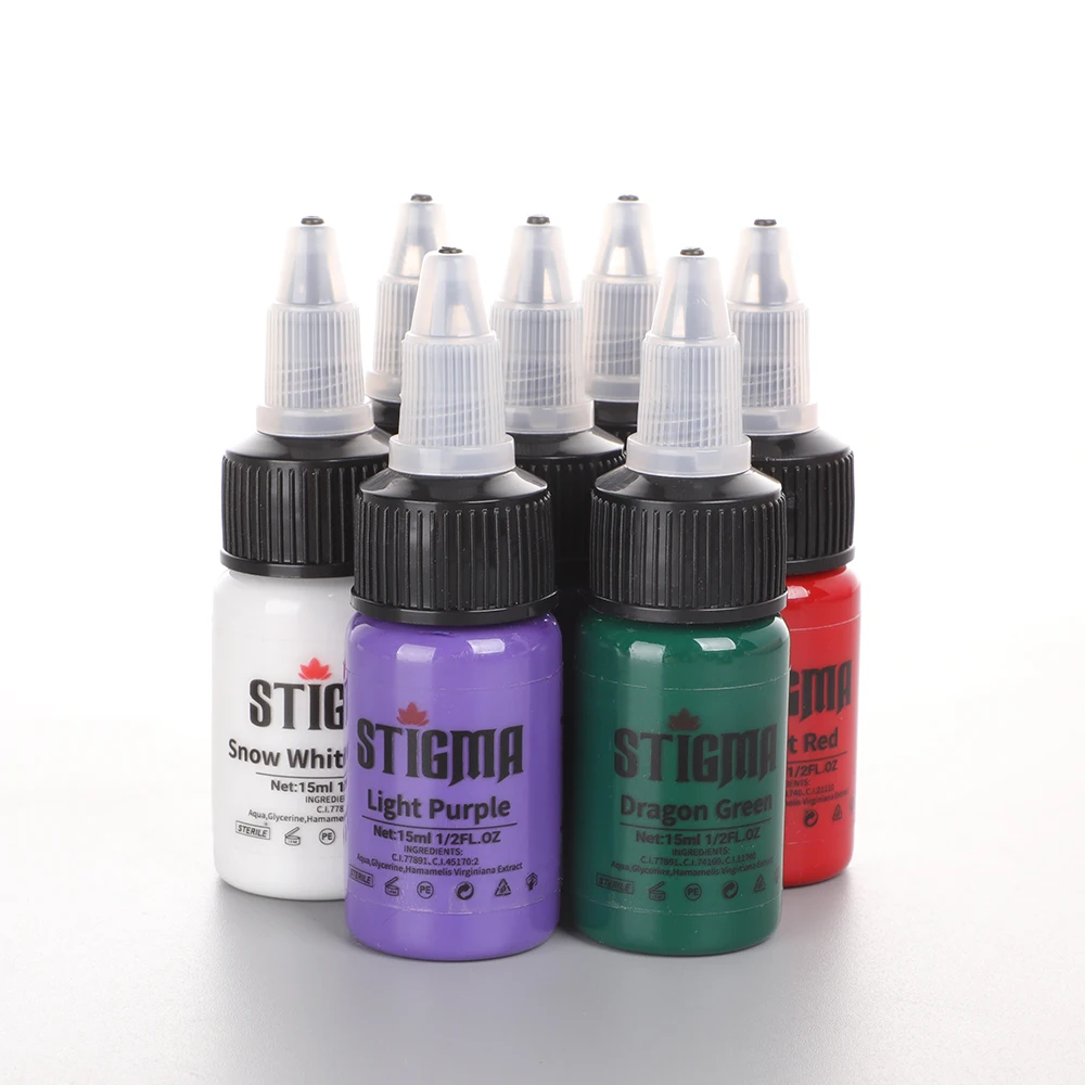 Stigma High Quality Professional Superior Quality Tattoo Ink Set Ink Tattoo  - Buy Tattoo Ink Set,Tattoo Ink,Ink Tattoo Product on 