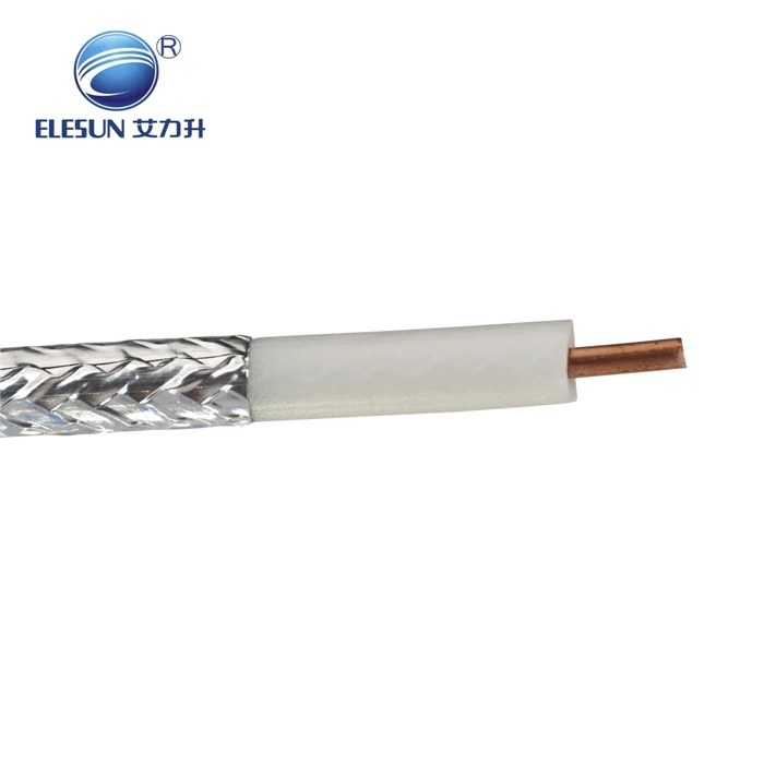 Cablu coaxial din fabrică ELESUN SYWV-50-3 Foam PE Izolație 50ohm pentru comunicare