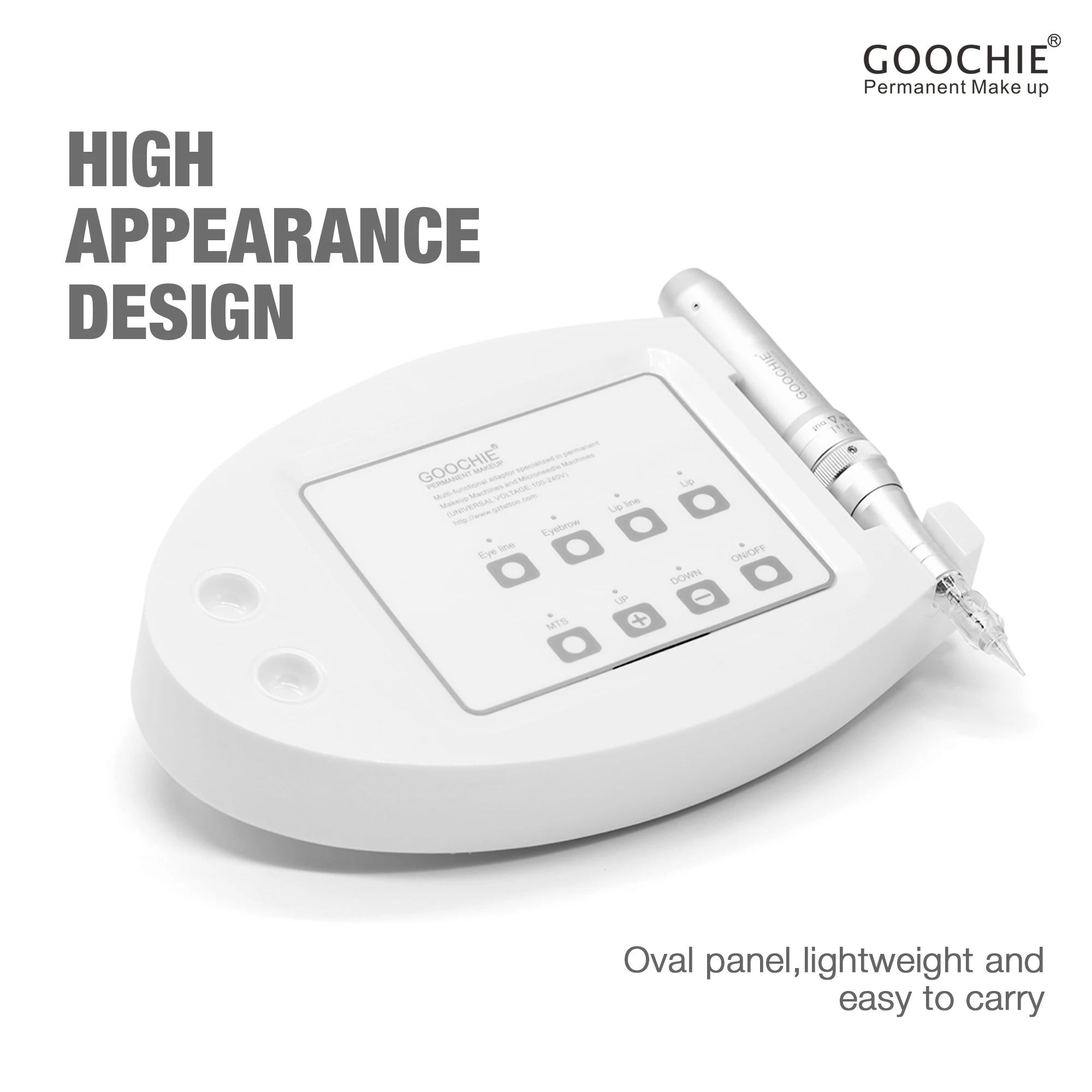 Goochie A8 Rotary Digital PMU Micropigmentation Permanent Makeup Machine Tattoo Machine