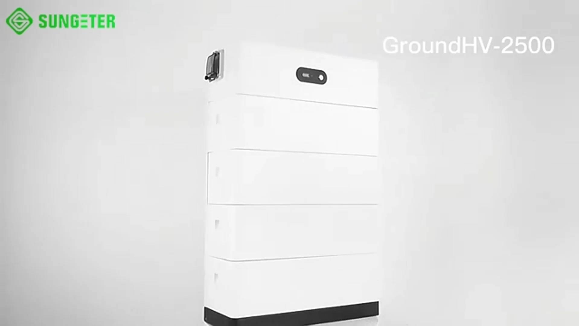 Long Lifespan High Voltage Grounding Mounted Lithium Ion Battery Solar