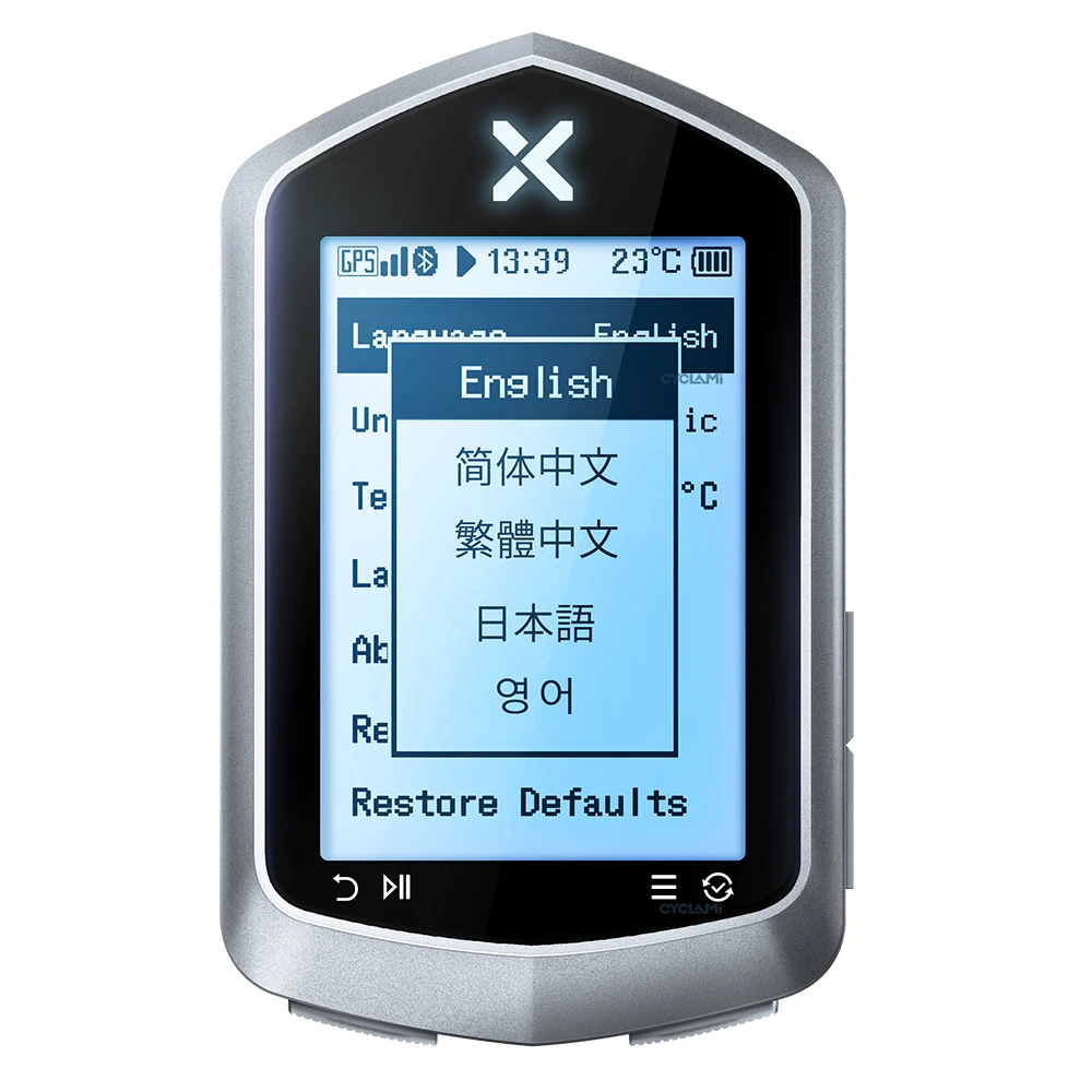 XOSS Nav Plus - Advanced GPS for Cyclists - 2.4 Inch Screen