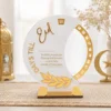 White + Golden Wheel